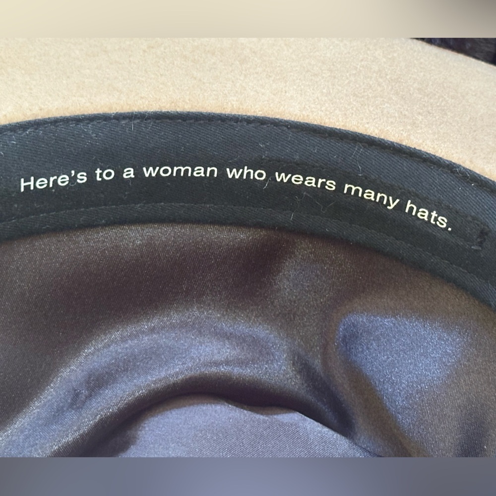Gigi Pip “Monroe Rancher Fedora” Wool Hat In Brown Size S/M Excellent Condition! - Picture 11 of 15